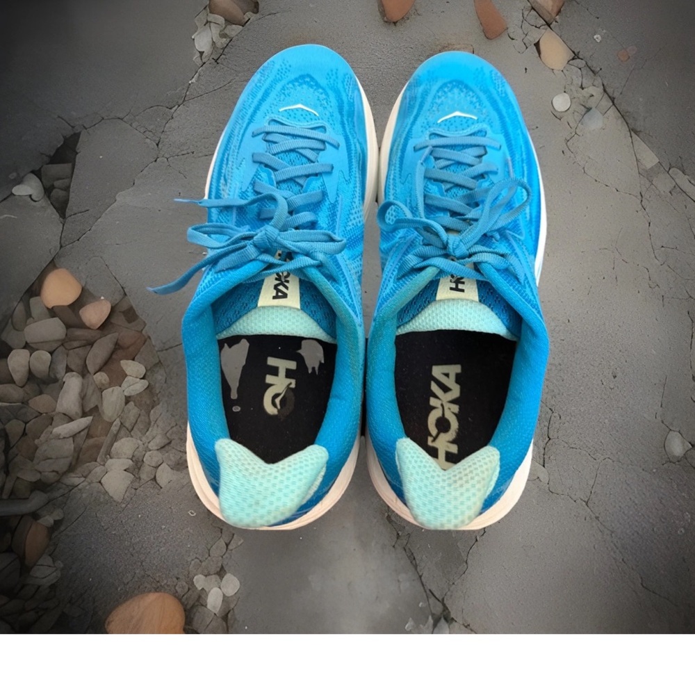 Size 12 - Hoka One One HOKA Clifton 10 Skyward Blue Running Shoes - Picture 10 of 10